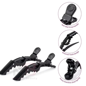High Quality Customized MAGMA BEAUTY Stainless Steel Hair Extension Tools Kit <b>Small</b> Scissor <b>Plier</b> Loop Tool Clips Salon Use - Product Image 3