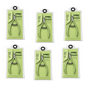 Coupe-ongles et pince à cuticules en acier inoxydable à mâchoires complètes, pour l'élimination des peaux mortes, outils de soin des ongles et des doigts - Product Image 1