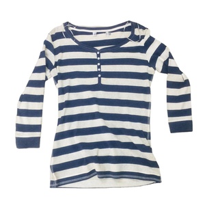 Women's Casual Oversize Full Sleeve Knitted <b>T</b>-<b>Shirt</b> Yearn Cotton Viscose <b>Sequined</b> Diamonds 6 Button Placket Dyed for Teenagers - Product Image 1