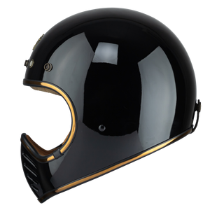 Casco de motocicleta de cara completa ABS avanzado ROYALHELMET H01 personalizado OEM fabricado en Vietnam con diseño gráfico DOT Vintage - Product Image 3