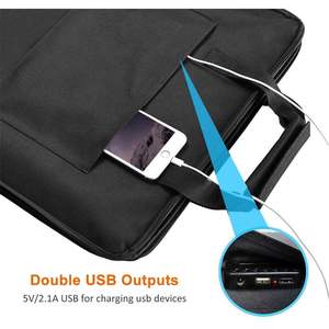 Flashfish 100W 18V pannello solare portatile pieghevole caricatore solare 5V USB 18V DC uscita compatibile smartphone tablet portatili - Product Image 6