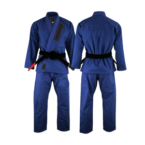 Kimono de Jiu-Jitsu Brésilien (BJJ) 100% Coton Durable Coupe Classique Unisexe Adulte Bleu – Tenue d'Entraînement Arts Martiaux et Grappling - Product Image 4