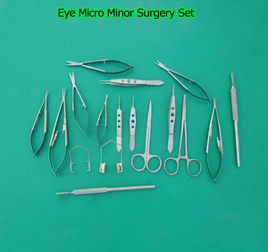20 <b>Pc</b> Eye <b>Micro</b> Minor Surgery Ophthalmic Veterinary Surgical Instruments NEMAS CARE INTERNATIONAL Model NMC-DES-0001 - Product Image 2