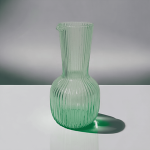 Respetuoso del medio ambiente Transparente Verde claro Acabado a mano Regalos corporativos de Navidad Diseño único de alta calidad Vasos Olla Tazas de vidrio - Product Image 3