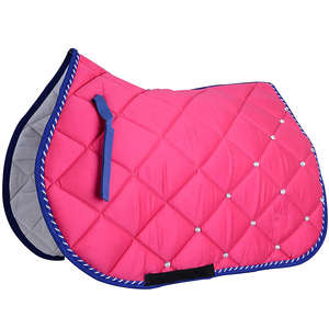 Customized Equestrian Horse <b>Saddle</b> Pad Horse Riding <b>Saddle</b> stain Horse Protective Accessories Breathable <b>Saddle</b> <b>Cover</b> pad OEM - Product Image 2