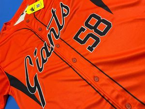 Camiseta de béisbol juvenil de los San Francisco Giants Buster Posey, color naranja, alternativa, Cool Base, con bordado de los Giants - Product Image 5