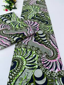 Bold African Wax Print & Ankara 100% Cotton Fabric for Dresses Everyday Wear Popular in Tanzania African Market - Product Image 2