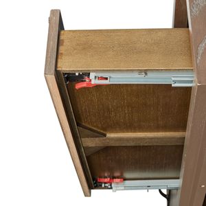 Tavolino da Cocktail con Piano in Vetro Cacao, Tavoli da Caffè Eleganti dal Design Raffinato - Product Image 5