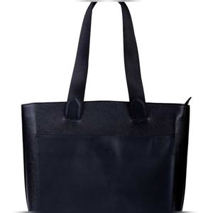 Bolso Tote de Cuero de Gran Capacidad para Mujer, Bolso de Hombro Minimalista para Oficina, Bolso de Compras Resistente con Logotipo Personalizado - Product Image 1