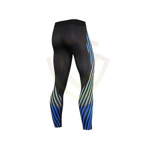 Ensemble de sport pour homme : T-shirt de compression à manches longues et pantalon, tenue de base ajustée à séchage rapide - Product Image 6