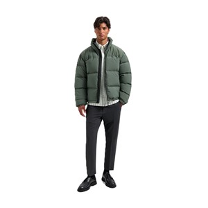 <b>Mens</b> <b>Lightweight</b> Bubble <b>Jacket</b> Warm Quilted Puffer Coat Winter Outerwear OEM ODM Custom Logo Manufacturing Supplier <b>For</b> <b>Men</b> - Product Image 3