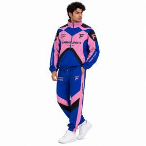 <b>Mens</b> Winter Casual Hooded Solid Outdoor Windbreaker <b>Suit</b> <b>Waterproof</b> Jacket and Pants OEM Manufacturer - Product Image 4