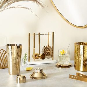 Premium serving arrangement elegant celebration setup luxury cocktail corner decorative drink <b>station</b> high bar home accessories - Product Image 1