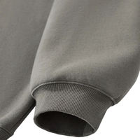 Sweat à capuche épais et ample pour femme, personnalisable avec logo, couleur unie, en molleton, pour homme, unisexe, en coton, coupe oversize