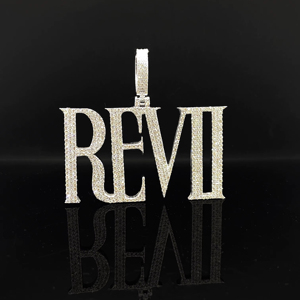 Colgante Unisex Personalizado de Aleación con Diseño de Corona Icónica de Hip Hop Cristiano con Diamantes CZ para Hombre - Product Image 1