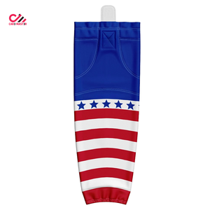 High Performance 100% Polyester Crew Design Ice Hockey <b>Socks</b> Custom Logo Factory Direct Wholesale Summer Season <b>Low</b> Sports <b>Socks</b> - Product Image 3