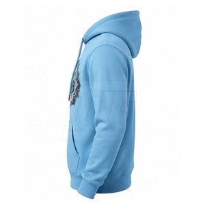 Custom DTG Print <b>Hoodies</b> <b>Lightweight</b> Cotton Blend Graphic Sweatshirt Comfortable Fashion Hoodie For Outdoor Activities - Product Image 4
