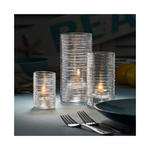 Portavelas de Vidrio Transparente, Estilo Florero, Centro de Mesa para Bodas, Decoración del Hogar y Eventos - Product Image 4
