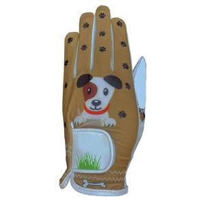 Gant de golf en cuir Cabretta de luxe, design performance à doigts entiers, en peau de mouton - Product Image 4