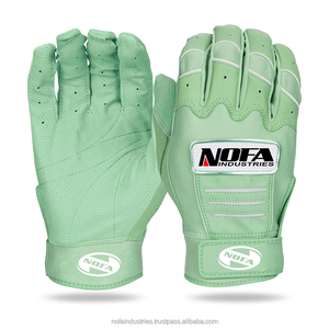 Guantes de bateo de béisbol de colores de alta calidad, guantes de bateo de bolas base personalizables, precio directo de fábrica - Product Image 6