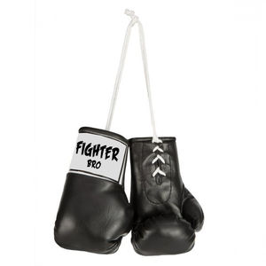 Artificial Leather Boxing Gloves Mini Keychain <b>Car</b> Hanging Boxing Glove <b>Key</b> <b>Ring</b> MMA Gift Custom Size Promotional Design - Product Image 2