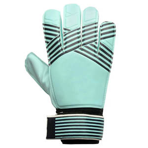 Guantes de Portero Profesionales de Cuero Premium con Agarre, Ligeros, Transpirables, Muñequera Ajustable, Guantes de Fútbol Personalizados para Exteriores con Gancho - Product Image 4