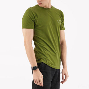 Camiseta de hombre moderna con corte holgado y cómodo para uso diario y moda urbana, bajo pedido mínimo. - Product Image 1