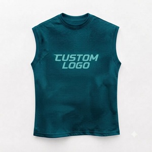 mens fitness muscle tee green black sleeveless gym tank top athletic apparel activewear <b>running</b> <b>singlet</b> bodybuilding sportswear - Product Image 1