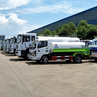 DongFeng 4x2 Camion-citerne de pulvérisation d'eau de 5000 litres Camions-citernes d'eau potable