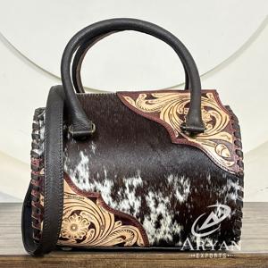 กระเป๋าหนังวัวแท้สไตล์ตะวันตกแบบใหม่ล่าสุด กระเป๋าสะพายข้างแฟชั่นสำหรับเดินทาง รับผลิตตามสั่ง ขายส่ง - Product Image 1