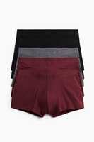 Sous-vêtements pour homme en coton 95% antibactériens, lot multiple |   Boxer Briefs à Élasticité Douce et Confortable à la Taille |   Tissu tricoté |   Personnalisé