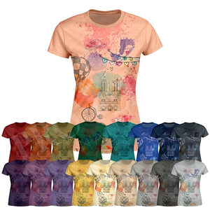เสื้อยืดออกกำลังกายแบบรัดรูป คอกลม สำหรับการฝึกซ้อมกีฬาประสิทธิภาพสูง ฟิตเนส วิ่งจ๊อกกิ้ง อเนกประสงค์ ผลิตตามสั่ง - Product Image 1