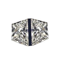 Prix de gros pour les diamants synthétiques en vrac cultivés en laboratoire trapézoïdal coupe brillante DEF VVS VS1 0.5CT 2CT HPHT CVD IGI GIA certifié - Product Image 1