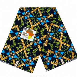 Ankara Wax Print Organza Textile Fabric Eco-Friendly African Fashion for Women Dresses Skirts Tops Apparel Curtains Toys Crafts - Product Image 3