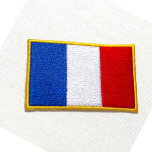 Parches de bandera de diseño personalizado, parches de bandera elegantes, parches de bandera duraderos para chaquetas, jeans y bolsas de viaje - Product Image 1