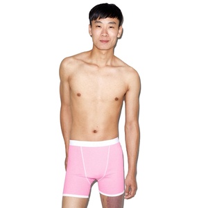 กางเกงบ็อกเซอร์ชายแบรนด์ OEM ขายส่ง ผ้าโพลีเอสเตอร์ ไร้ตะเข็บ - Product Image 1