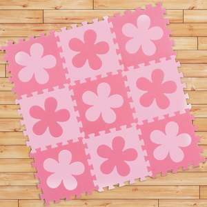Vente en gros fournisseur OEM tapis de puzzle écologique EVA à emboîtement enfants Cutie fleur bébé tapis anti-dérapant jouet éducatif - Product Image 2