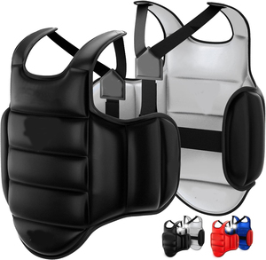 Protector Corporal de Boxeo Reversible SAMROZ SPORTS, Protector de Pecho para Kickboxing, MMA, Muay Thai, Entrenamiento de Sparring y Golpes Pesados - Product Image 4