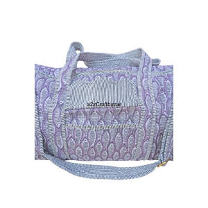 กระเป๋าผ้าดัฟเฟิลสุดหรูสั่งทำพิเศษ 100% ผ้าฝ้าย ขนาดใหญ่ พับได้ เปิดได้หลายสี สไตล์วินเทจ สำหรับชายหาด ฤดูร้อน ฤดูหนาว พกพาสะดวก ทนทาน - Product Image 5