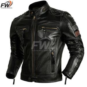 Chaqueta de Cuero para Hombre, Superventas, Mangas Largas, Nuevo Diseño, Transpirable, Precio al por Mayor, Personalizable, Ligera, Impermeable y Ecológica - Product Image 6