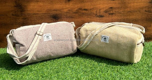 กระเป๋าทรงดัฟเฟิลสไตล์วินเทจทำด้วยมือจริงกระเป๋าเดินทางสไตล์โบฮีเมียนแบบตะวันตกใช้ได้ทั้งชายและหญิงมีสไตล์ปอกระเจาพร้อมกระเป๋าเดินทางผ้าฝ้าย - Product Image 2