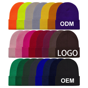 Harry Johnson Unisex Solid Color <b>Knit</b> <b>Beanie</b> Hat 100% Acrylic Winter Casual Cuffed Design Character 56-58cm One Size Fits Most - Product Image 6