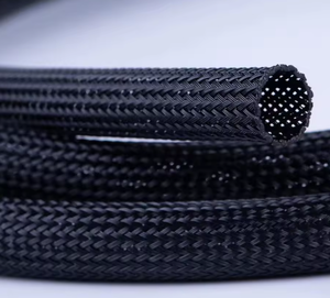 Manchon extensible tressé en nylon Sunbow EBS-003 pour la gestion des câbles avec une résistance de 600 V - Product Image 2