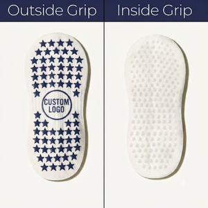 <b>Custom</b> Logo Dual Side <b>Grip</b> <b>Socks</b> Anti Slip Pilates Yoga Sports <b>Socks</b> for Women - Product Image 2