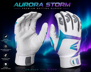 ถุงมือตีเบสบอลคุณภาพสูง ขวา/ซ้าย ไซส์ XXL รุ่น Sinewy Sports Storm Elite Aurora Edition | หนังสังเคราะห์พรีเมียมกริป - Product Image 6