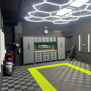Dalles de sol modulaires emboîtables en plastique copolymère durable pour garage - Product Image 4