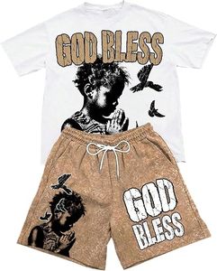 เสื้อยืดโอเวอร์ไซส์สีแดงสำหรับผู้ชาย Jesus Ultimate Deadlifter แขนสั้น คอกลม พิมพ์ลายสกรีนอย่างดี เป็นมิตรกับสิ่งแวดล้อม ผ้าไม่ยับ - Product Image 4