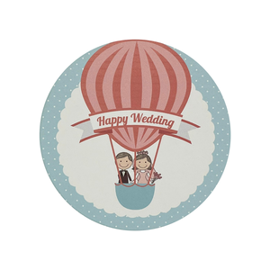 Posavasos Redondos de Cerámica Personalizados con Impresión, Recuerdo de Boda, Posavasos para Bebidas, Regalo para Fiesta de Bodas - Product Image 6