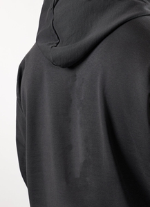 High Quality 240g No <b>Strings</b> Blank Fleece Drop Shoulder Pocket Autumn Men Cotton Pullover <b>Hoodies</b> Wholesale Custom Printing - Product Image 3