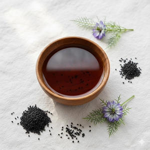 Aceite de Semillas Negras 100% Natural a Base de Plantas, Marca Privada OEM, para el Crecimiento del Cabello, Aceite de Kalonji Prensado en Frío para el Cuidado de la Piel y el Cabello - Product Image 5